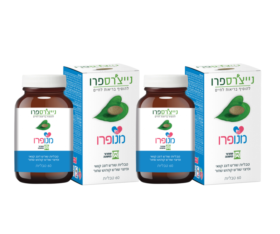 מנופרו - 120 כמוסות menopro