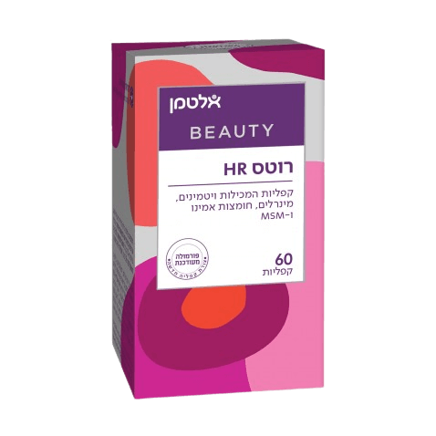 אלטמן | רוטס HR | פורמולה שפותחה במיוחד עבור נשים | 60 קפליות |