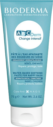 משחה לתפרחת חיתולים להרגעת העור | על בסיס מים | לתינוקות וילדים | מכיל 75 גרם | ביודרמה | BIODERMA | ABCDrem | Change intensif