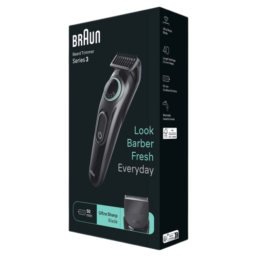 תספורת לזקן | Braun Beard Trimmer | Series 3 | BT3411