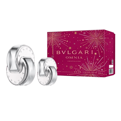 סט בושם לאישה 65+15 מ"ל | Bvlgari Omnia Crystalline | או דה טואלט E.D.T