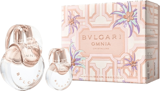 סט בושם לאישה 100+15  מ"ל | Bvlgari Omnia Crystalline | או דה טואלט E.D.T