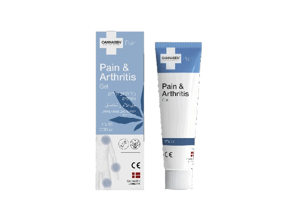 ג'ל לכאב ודלקת מפרקים | 50 מ"ל |    CANNASEN | PAIN & ARTHRITIS |