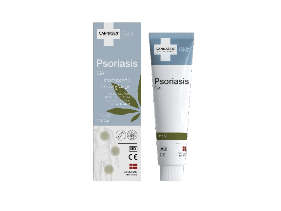 ג'ל לפסוריאזיס | לעור יבש | 50 מ"ל | CANNASEN | SKIN | PSORIASIS GEL