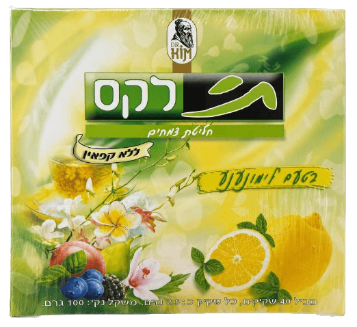 תי לקס בטעם לימונענע | מכיל 40 שקיקים | דוקטור קים - DR.KIM