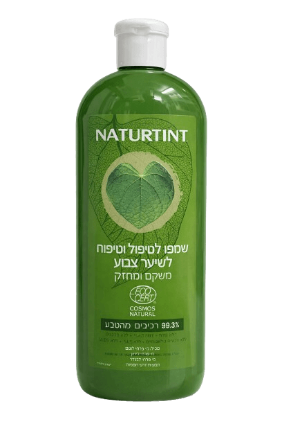 שמפו מטפח לשיער צבוע ופגום Naturtint | מכיל 400 מ"ל