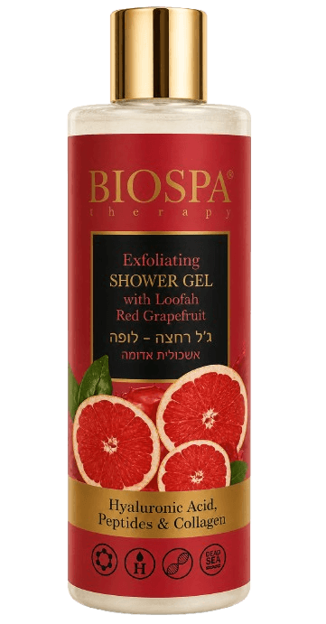 ג'ל רחצה אשכולית אדומה | 400 מ"ל | ביו ספא - BIOSPA