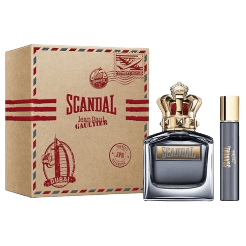 סט בושם לגבר 100+20 מ"ל | Jean Paul Gaultier Scandal Pour Homme | או דה טואלט E.D.T