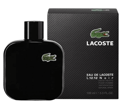 בושם לגבר 100 מ"ל | Lacoste L.12.12 Noir Intense | או דה טואלט E.D.T