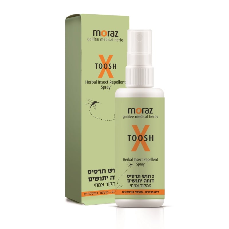 Xתוש תרסיס (ספריי) דוחה יתושים ממקור צמחי ׀ מורז