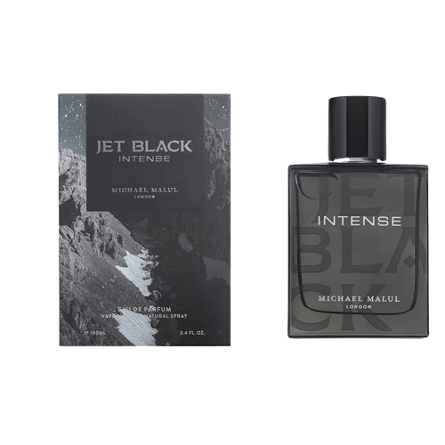 בושם לגבר 100 מ"ל | Michael Malul Jet Black Intense | או דה פרפיום E.D.P