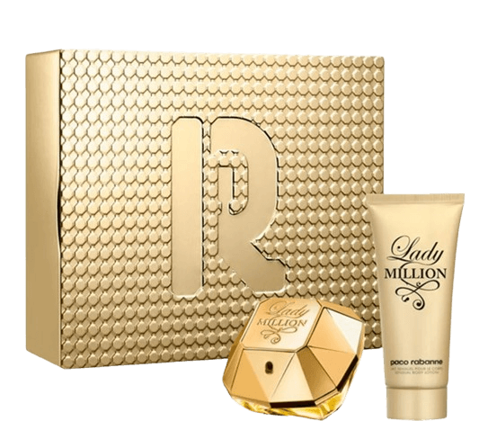 סט בושם לאישה 80 מ"ל + קרם גוף 100 מ"ל | Paco Rabanne Lady Million | או דה פרפיום E.D.P