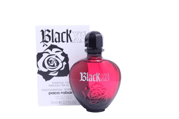 בושם טסטר לאישה 80 מ"ל | Paco Rabanne  Black XS | או דה טואלט E.D.T
