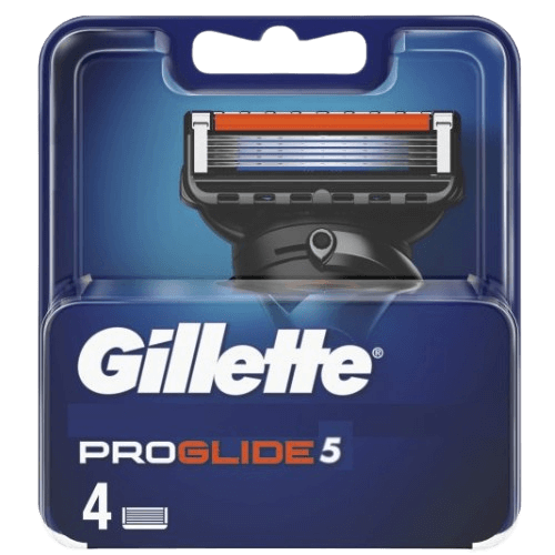 מארז 4 ראשים לסכיני גילוח Gillette PROGLIDE 5