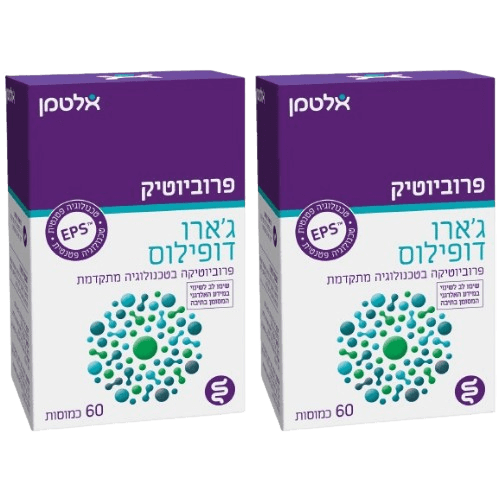 ג'ארו דופילוס אלטמן 60 כמוסות | פרוביוטיקה בטכנולוגיה מתקדמת | מבצע זוגי |