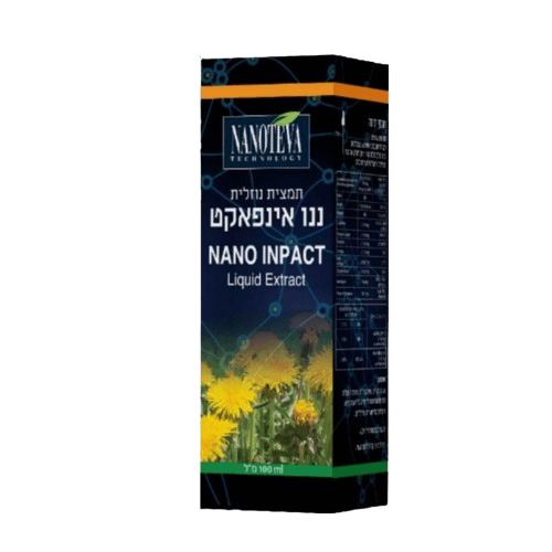 ננו אינפאקט | תמצית נוזלית | מכיל 100 מ"ל | NANO INPACT