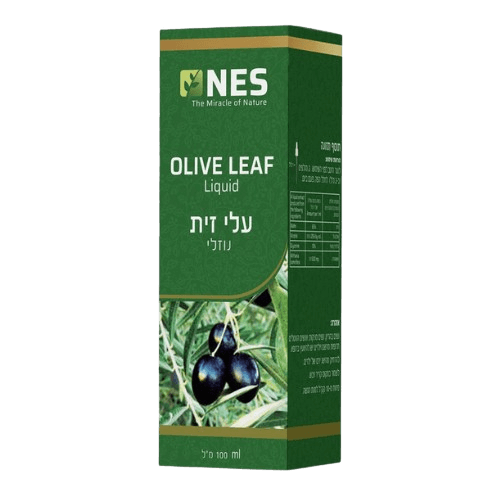 עלי זית | נוזלי | 100 מ"ל | NESS | OLIVE LEAF | Liquid