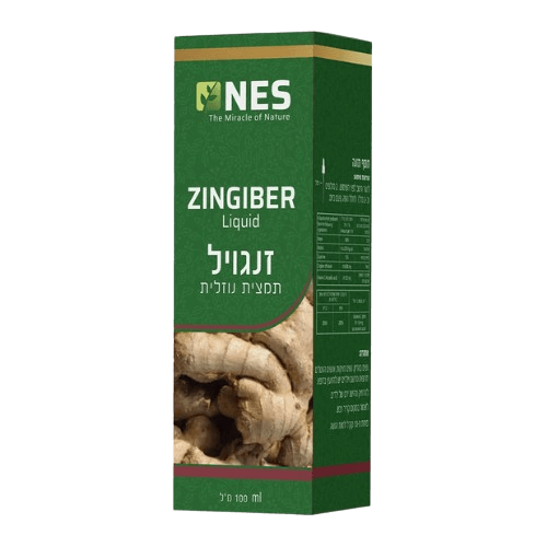 זנגביל | תמצית נוזלית | מכיל 100 מ"ל |
