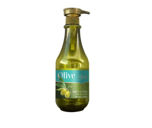 OLIVE- תחליב רחצה מעניק ריכוך והגנה מועשר בשמן זית . 800 מ"ל