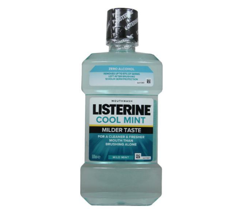 ליסטרין קולמינט בטעם מעודן | 500 מ"ל | LISTERINE COOL MINT | MILD MINT