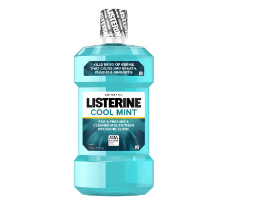 שטיפת פה ליסטרין | מנטה קריר | 500 מ"ל | LISTERINE COOL MINT