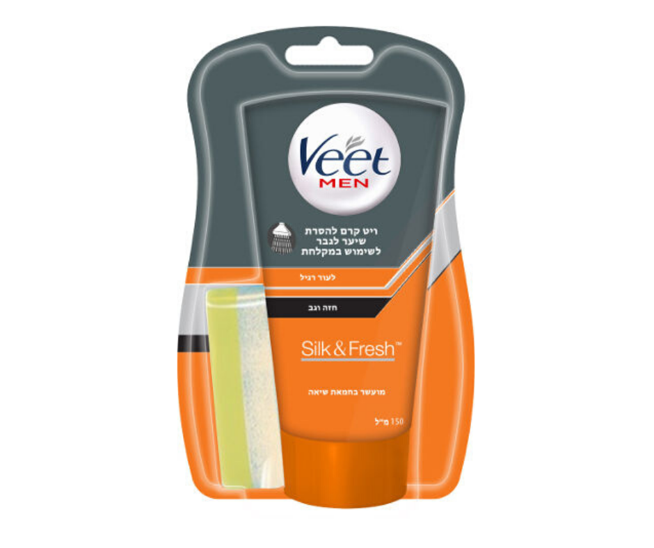 ויט קרם להסרת שיער לגבר לשימוש במקלחת - 150 מ"ל - VEET