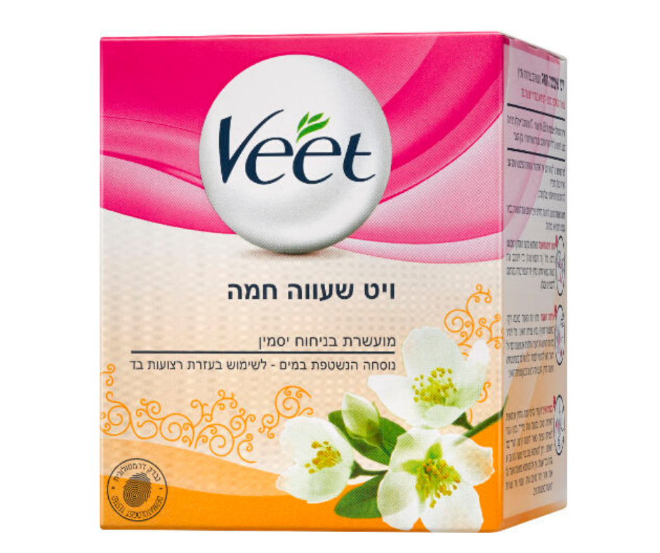 שעווה חמה להסרת שיער - VEET