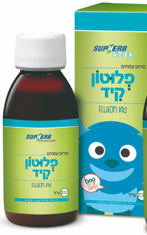 פלוטון קיד - סירופ לשיעול - 200 מ"ל