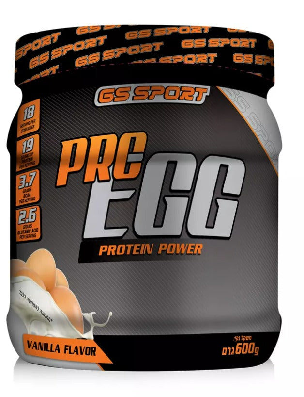 אבקת חלבון ביצה בטעם וניל | GS SPORT