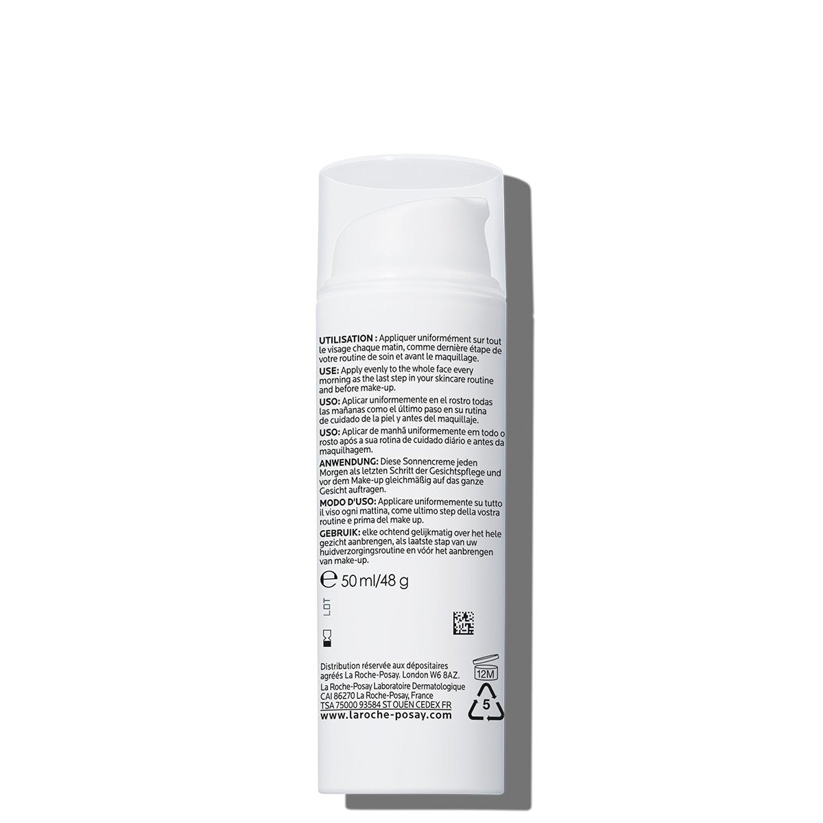 קרם יום עם גוון המסייע בתיקון סימני הזדקנות 50 SPF- מכיל 50 מ"ל - לה רוש פוזה