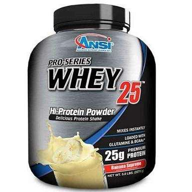 Ansi | protein powder | אנסי אבקת חלבון בטעם בננה | 2.27 ק"ג