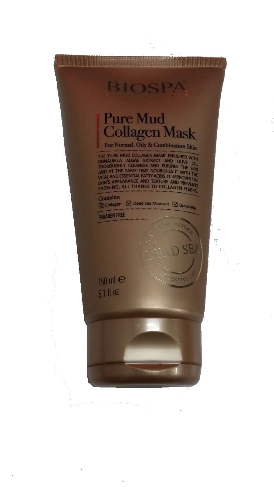 מסכת בוץ וקולגן מבית ביוספא - 150 מ"ל