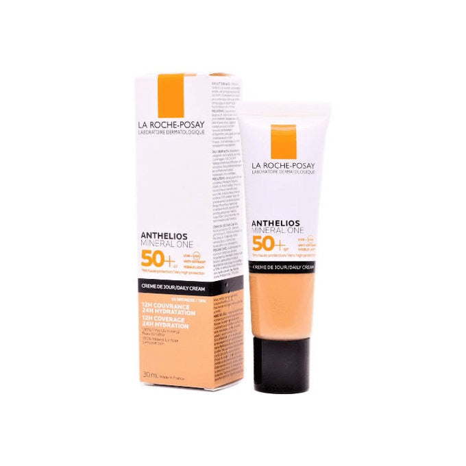 קרם יום אנתליוס עם גוון +SPF50 - גוון 03 - מכיל 30 מ"ל - לה רוש פוזה