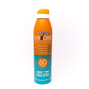 ספריי שקוף SPF50 - מכיל 200 מ"ל