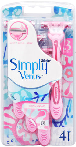 ונוס | סימפלי ונוס | סכיני גילוח חד פעמיים