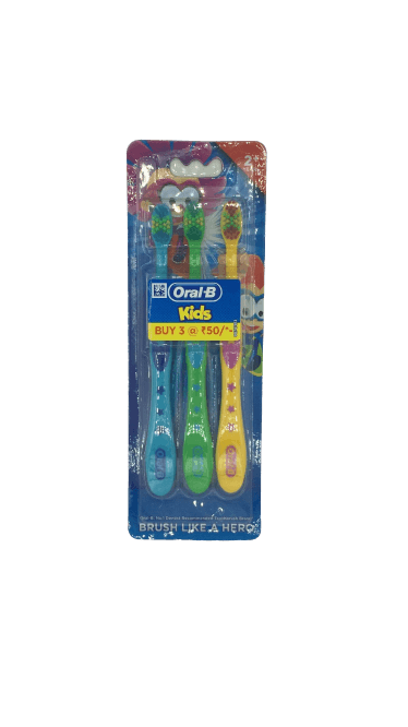 מברשת שיניים לילדים | אורל בי | שלישייה