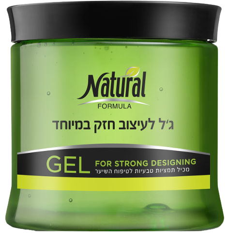 נטורל | פורמולה ג'ל | לעיצוב חזק במיוחד