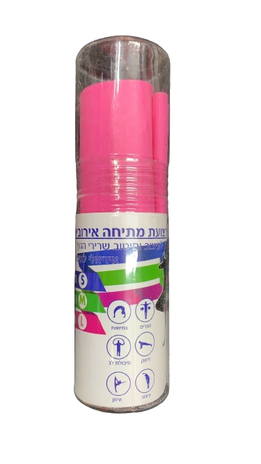 רצועת בתיחה אירובית | לעיצוב וחיטוב שרירי הגוף | ורוד