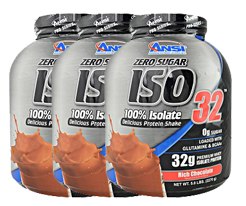 ISO 32 100% Isolate - 2.27 KG אנסי - שלישייה