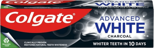 משחת שיניים הלבנה מתקדמת פחם | 75 מ"ל | קולגייט | Colgate