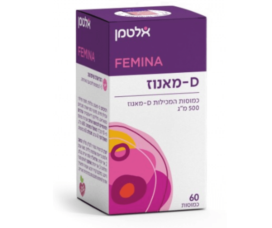 D-מאנוז 500 מ"ג אלטמן - 60 כמוסות