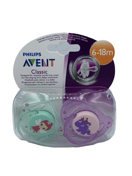 פיליפס | אוונט | זוג מוצצי סיליקון | ללא ביספינול | דגם קלאסי