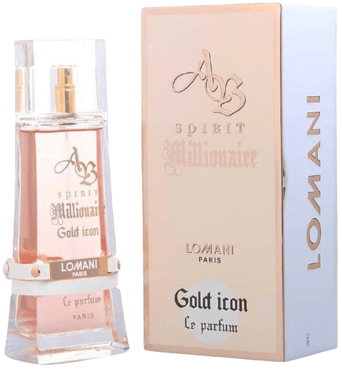בושם לאישה 100 מ"ל | Lomani AB Spirit Millionaire Gold Icon | או דה פרפיום E.D.P