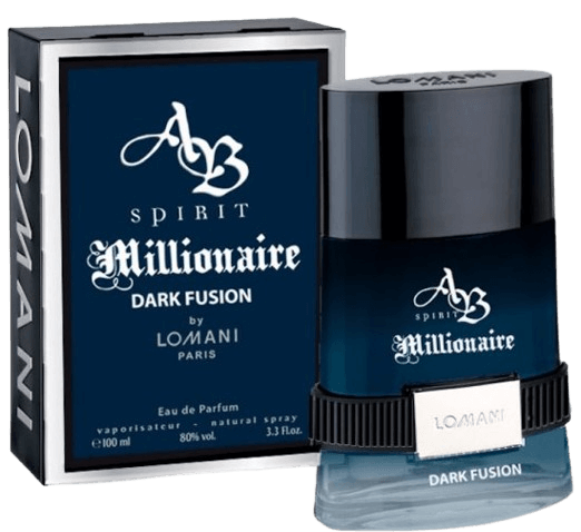 בושם לגבר 100 מ"ל | Lomani AB Spirit Millionaire Dark Fusion | או דה פרפיום E.D.P