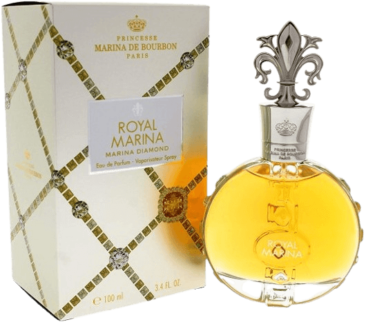 בושם לאישה 100 מ"ל | Marina De Bourbon Royal Marina Diamond | או דה פרפיום E.D.P