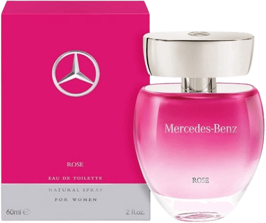 בושם לאישה 60 מ"ל | Mercedes-Benz Rose | או דה טואלט E.D.T