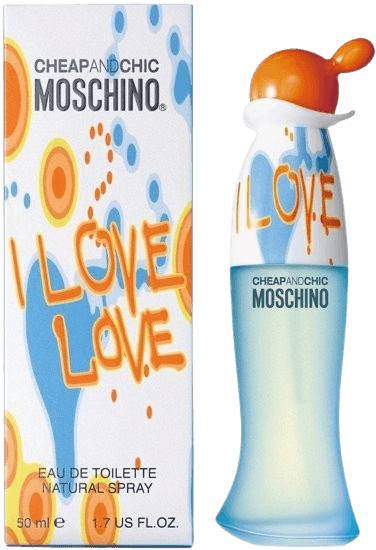 בושם לאישה 50 מ"ל | Moschino Cheap & Chic I Love Love | או דה טואלט E.D.T