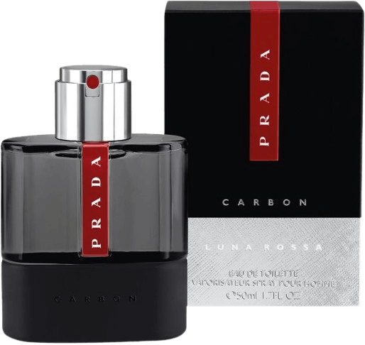 בושם לגבר 50 מ"ל | Prada Luna Rossa Carbon | או דה טואלט E.D.T