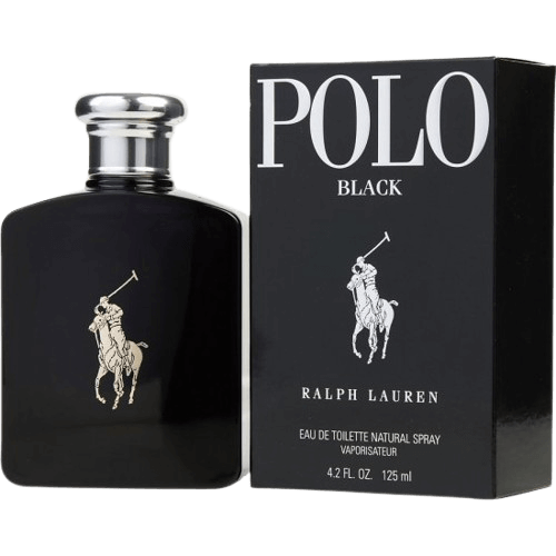 בושם לגבר 125 מ"ל | Ralph Lauren Polo Black | או דה טואלט E.D.T
