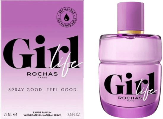 בושם לאישה 75 מ"ל | Rochas Girl Life | או דה פרפיום E.D.P